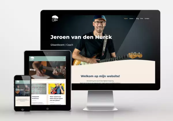 Jeroen van den Hurck gitaardocent