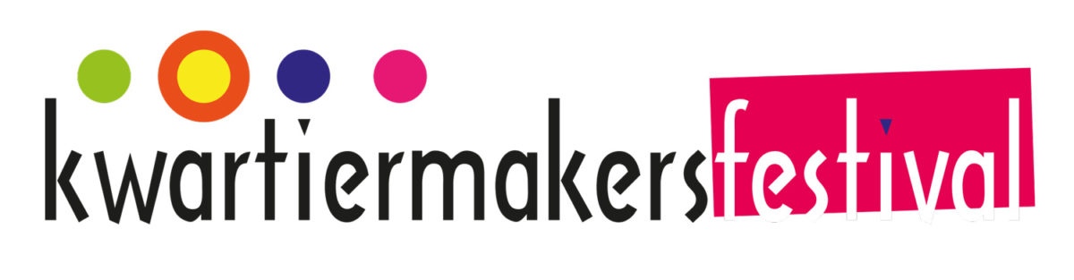Logo Kwartiermakersfestival, door Henk van Mierlo grafische vormgeving Tilburg