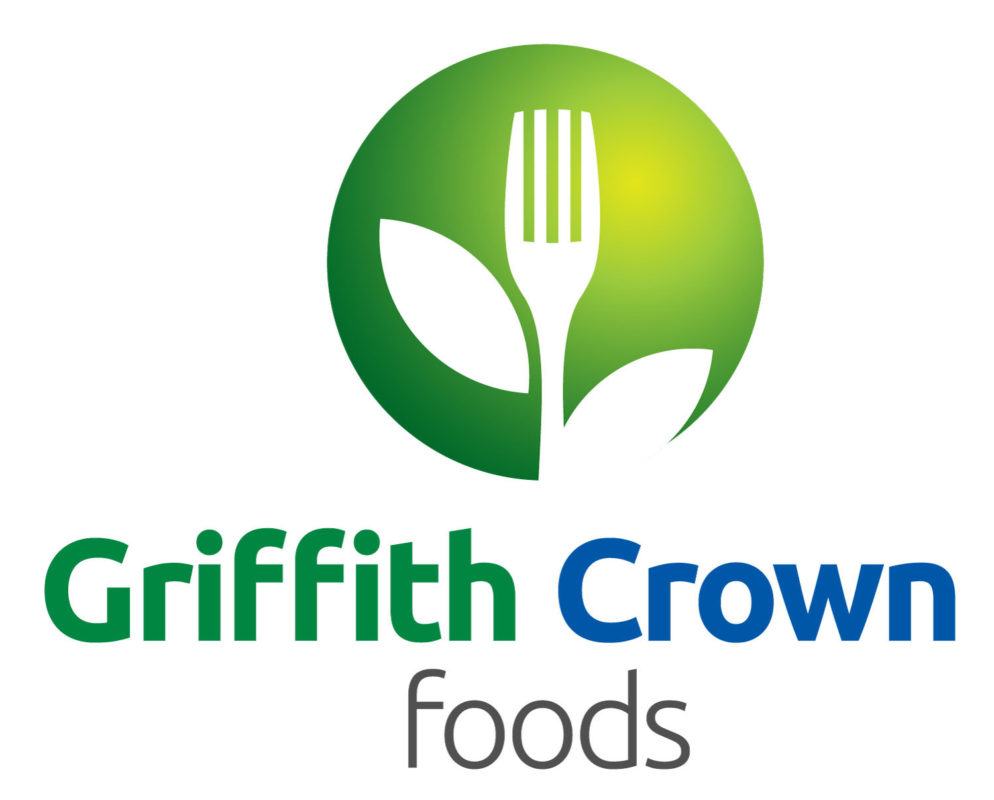 Logo ontwerp Griffith Crown Foods, door Henk van Mierlo grafisch ontwerp Tilburg